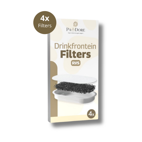 Drinkfontein RVS Filters 4x