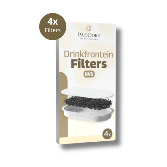Drinkfontein RVS Filters 4x